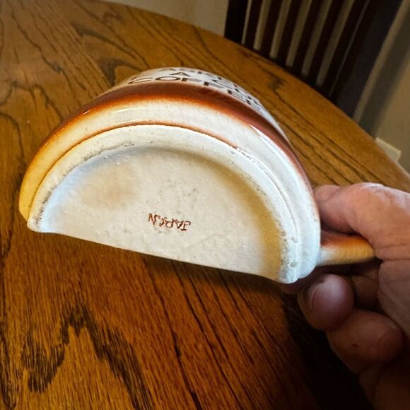 Vintage Sarcastic Japan You Asked for a Half a Cup of Coffee Mug novelty - Picture 3 of 5